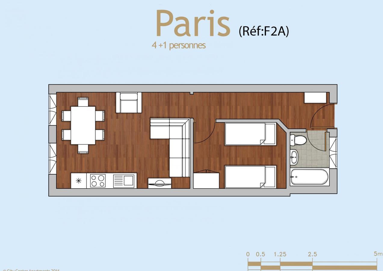 City Center Apartements Fourche Brüksel Dış mekan fotoğraf