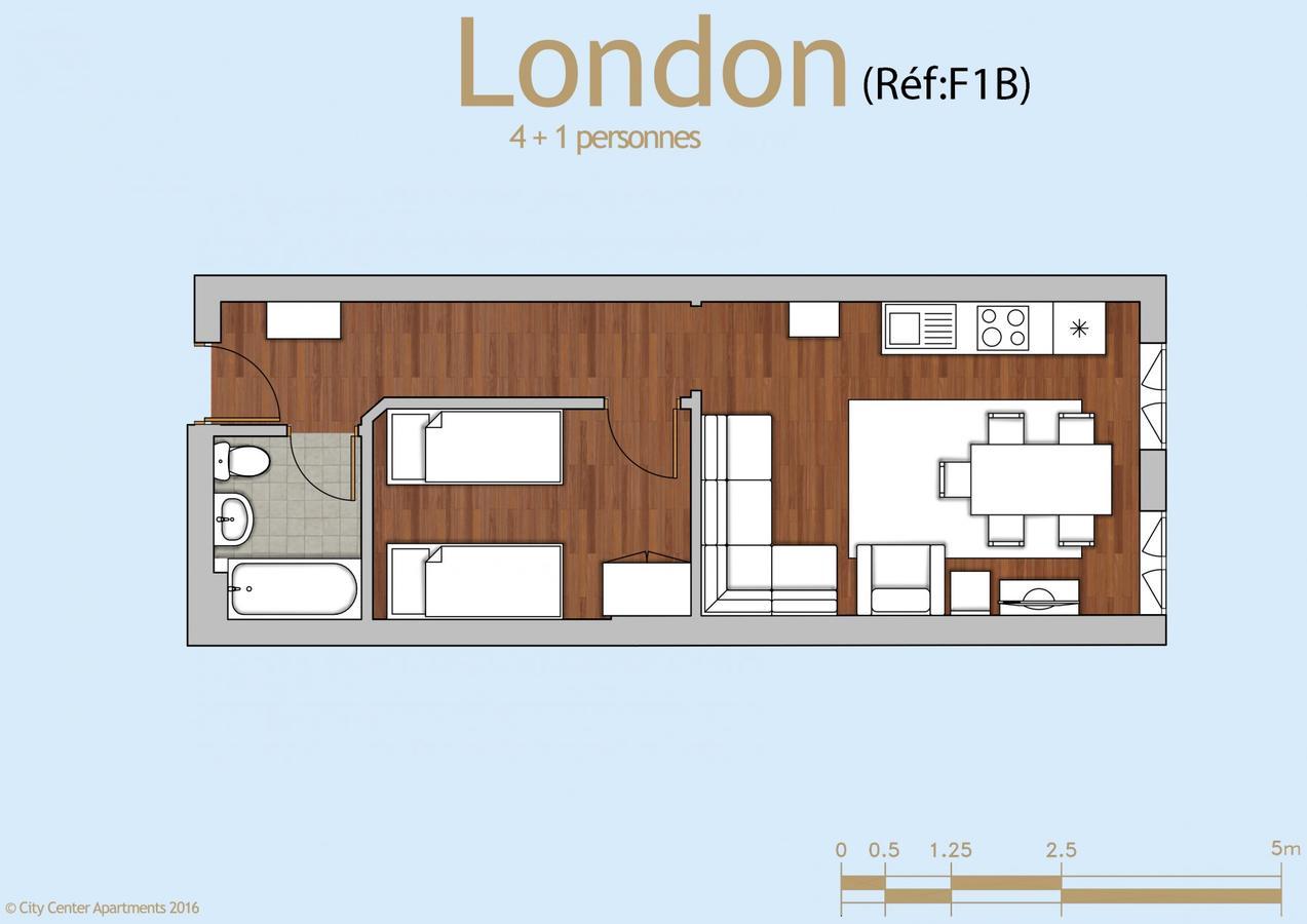 City Center Apartements Fourche Brüksel Dış mekan fotoğraf